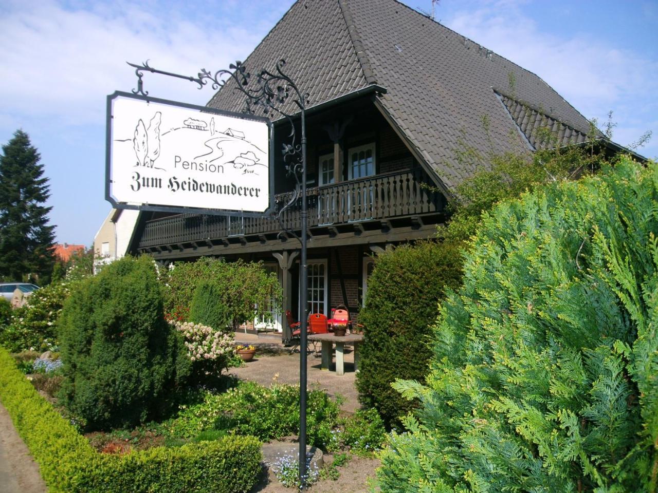Landhaus Zum Heidewanderer Mit Thermeplus Bad Bevensen Exterior foto